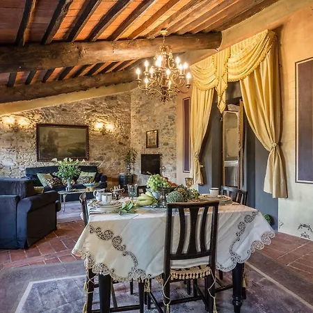 וילה La Dimora Dei Conti, Indulge In A Country With Jacuzzi Facing The Town! קאפאנורי